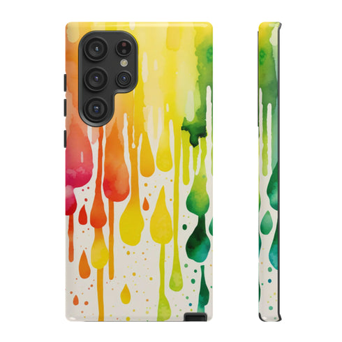 Rainbow Spring Showers - Impact Resistant Phone Case